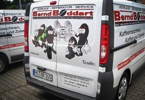 Bernd Boddart / Renault Trafic Autobeschriftung
