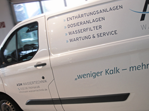 Transporterbeschriftung in Bergheim, Neuss, Mönchengladbach und Umgebung