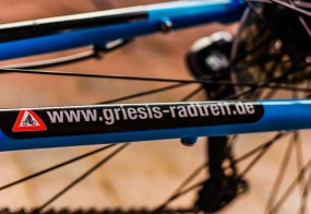 Aufkleber für Fahrräder / Griesi´s Radtreff