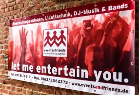 Veranstaltungsbanner / events&friends