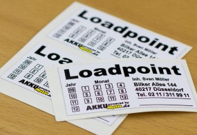 Loadpoint / Haltbarkeitsaufkleber