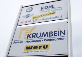Firmenschilder / Krumbein & Kohl