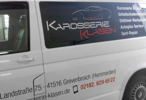 Autobeschriftung / Karosserie Klasen