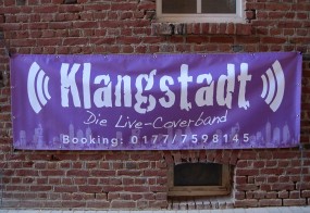 Banner / Live-Coverband Klangstadt