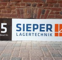 Schild / SIEPER Lagertechnik