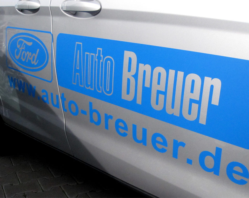 Fahrzeugbeschriftung / Ford B-Max / Grevenbroich