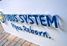 3D-Buchstaben / Tubus System / Neuwerk