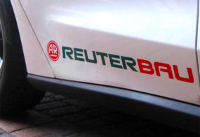 Reuterbau / Fahrzeugbeschriftung